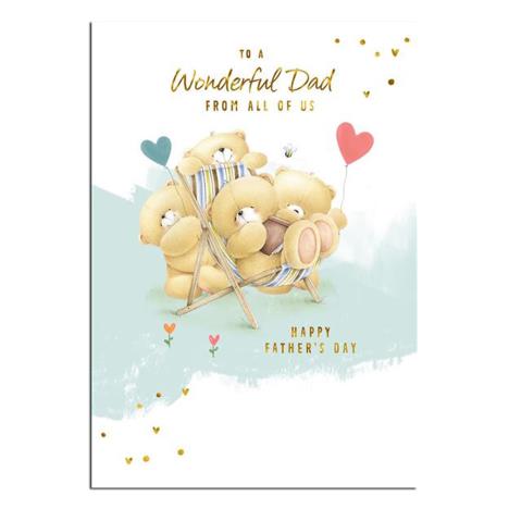 Dad From All Of Us Forever Friends Father's Day Card